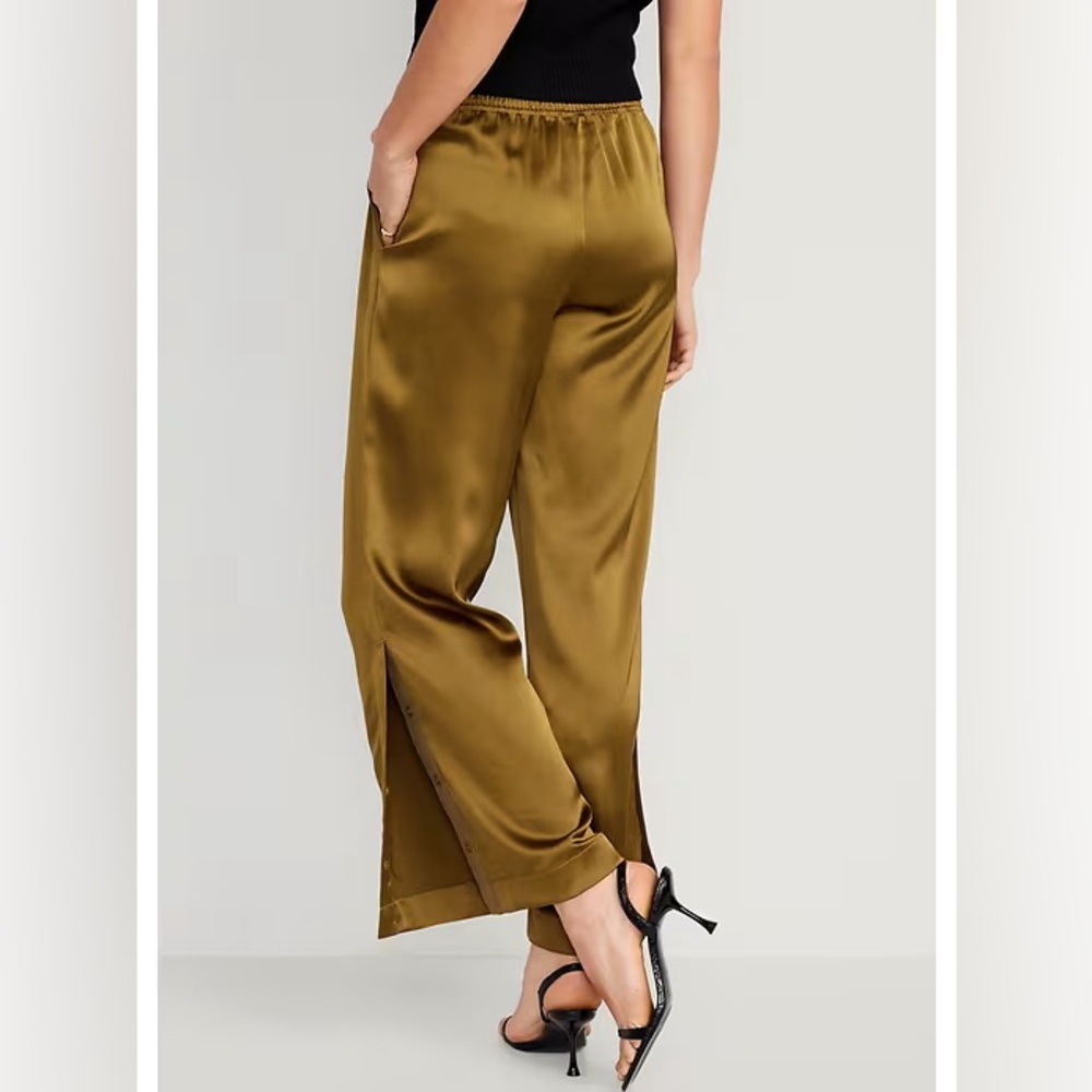 Old Navy Satin Track Pants